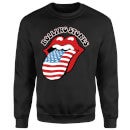 Rolling Stones US Flag Sweatshirt - Black