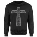 Black Sabbath Cross Sweatshirt - Black