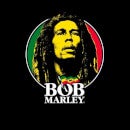 Bob Marley Face Logo Men's T-Shirt - Black