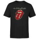 Rolling Stones Plastered Tongue Men's T-Shirt - Black