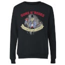 Guns N Roses Jungle Skeleton Women's Sweatshirt - Black