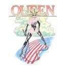 Queen Vintage Tour Women's Sweatshirt - White