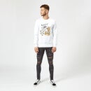 Scooby Doo Powered By Milk And Cookies Sweatshirt - White