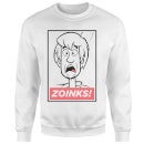 Scooby Doo Zoinks! Sweatshirt - White