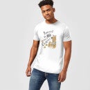 Scooby Doo Powered By Milk And Cookies Men's T-Shirt - White