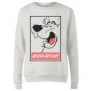 Scooby Doo Ruh-Roh! Women's Sweatshirt - White