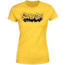 Scooby Doo Retro Mono Logo Women's T-Shirt - Yellow