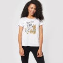 Scooby Doo Powered By Milk And Cookies Women's T-Shirt - White