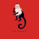 Friends Marcel The Monkey Sweatshirt - Red