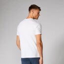 Dviejų klasikinių „Luxe“ marškinėlių pakuotė – Balta/Balta