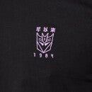 Transformers Decepticon Embroidered Emblem T-Shirt - Black