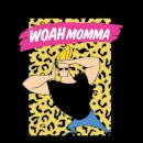 Camiseta para hombre Woah Momma de Johnny Bravo - Negro