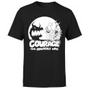 Courage The Cowardly Dog Spotlight Men's T-Shirt - Black