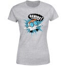Dexters Lab Genius Women's T-Shirt - Grey