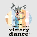 Camiseta I Am Weasel You Don't Need Pants For The Victory Dance para mujer - Gris