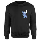 Disney Stitch Backside Sweatshirt - Black