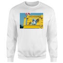 Disney Lilo And Stitch Life Guard Sweatshirt - White