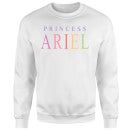Disney The Little Mermaid Princess Ariel Sweatshirt - White