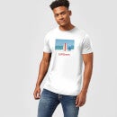 Disney Lilo And Stitch Surf Beach Men's T-Shirt - White