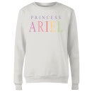 Disney Little Mermaid Princess Ariel Damen Sweatshirt - Weiß