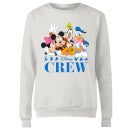 Disney Crew Women's Sweatshirt - White