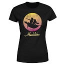 Disney Aladdin Flying Sunset Women's T-Shirt - Black