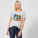 Disney Mickey And Donald Clothes Swap Women's T-Shirt - Grey