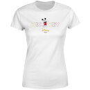 Disney Mickey Mouse Disney Wording Women's T-Shirt - White