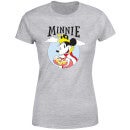 Disney Mickey Mouse Queen Minnie Damen T-Shirt - Grau