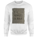 Harry Potter Ministry Of Magic Sweatshirt - White