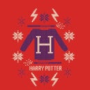 Harry Potter Christmas Sweater Sudadera Navideña - Roja