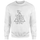 Harry Potter Three Dragons White Sweatshirt - White