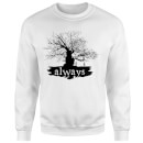 Harry Potter Always Tree Sweatshirt - White