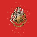Harry Potter Star Hogwarts Gold Crest Sweatshirt - Red
