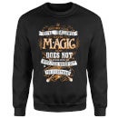 Harry Potter Whip Your Wands Out Sweatshirt - Black