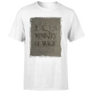 Harry Potter Ministry Of Magic Men's T-Shirt - White