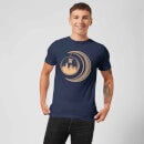 Harry Potter Globe Moon Men's T-Shirt - Navy