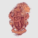 Harry Potter Gryffindor Drawn Crest Men's T-Shirt - Grey