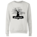 Harry Potter Always Tree Women's Sweatshirt - White