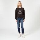 Harry Potter Deathly Hallows Women's Sweatshirt - Black