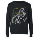 Harry Potter Unicorn Women's Sweatshirt - Black