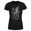 Harry Potter Hungarian Horntail Dragon Women's T-Shirt - Black