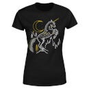 Harry Potter Unicorn Women's T-Shirt - Black
