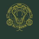 Harry Potter Slytherin Snake Badge Women's T-Shirt - Forest Green