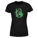 Harry Potter Slytherin Geometric Women's T-Shirt - Black