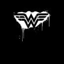 Justice League Graffiti Wonder Woman Hoodie - Black