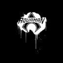 Justice League Graffiti Aquaman Sweatshirt - Black