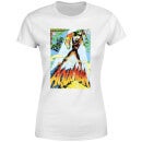 Justice League Aquaman Cover Women's T-Shirt - White
