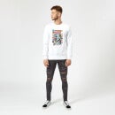 Justice League Crisis On Earth-Prime Cover Sweatshirt - White