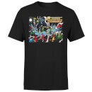 Justice League Crisis On Infinite Earths Cover Men's T-Shirt - Black